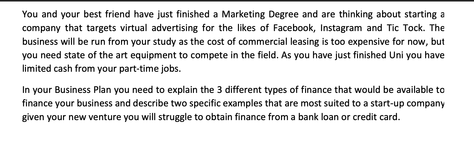 You and your best friend have just finished a