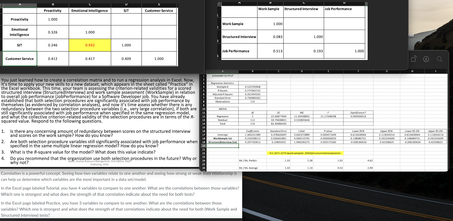 Emotional Intelligence Proactivity SJT Work