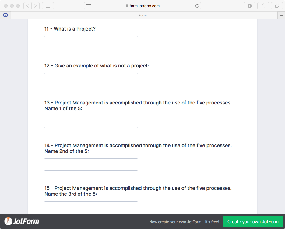 'III form.jotform.com Form + 11 - What is a
