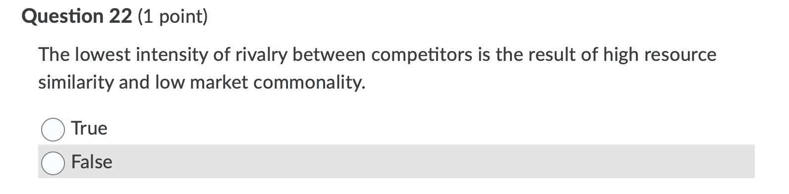 Question 21 (1 point) Location-specific