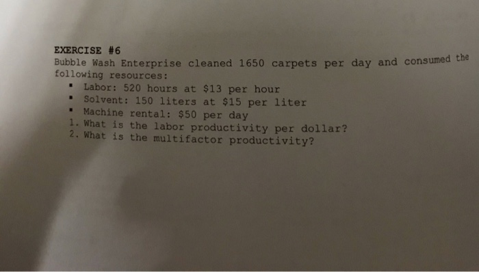 answer based on example 1. One of the productive