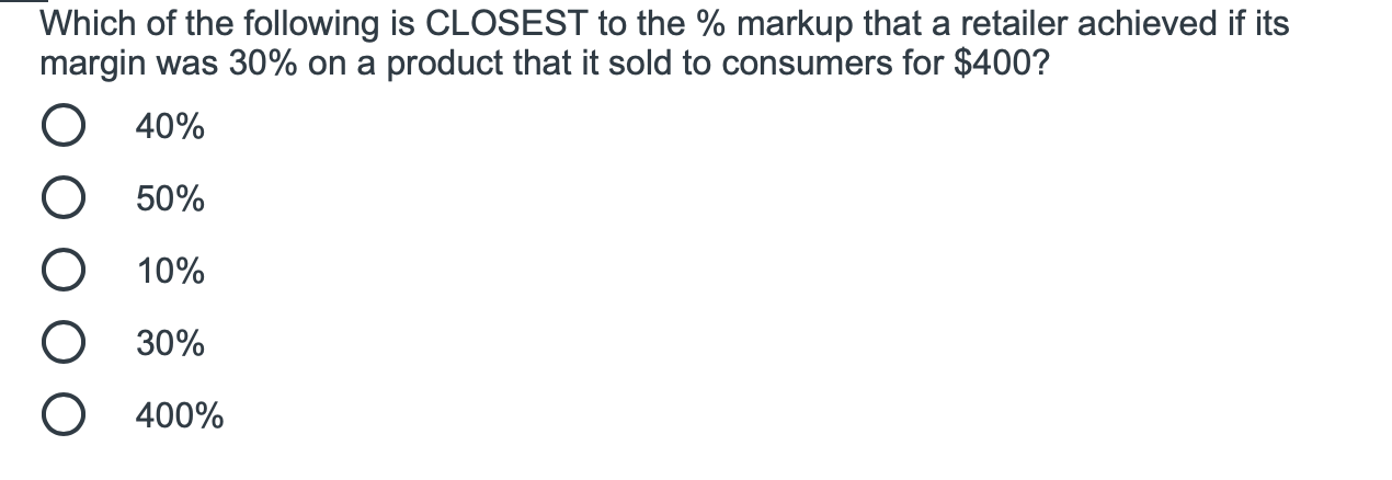 In a typical distribution chain, which price will