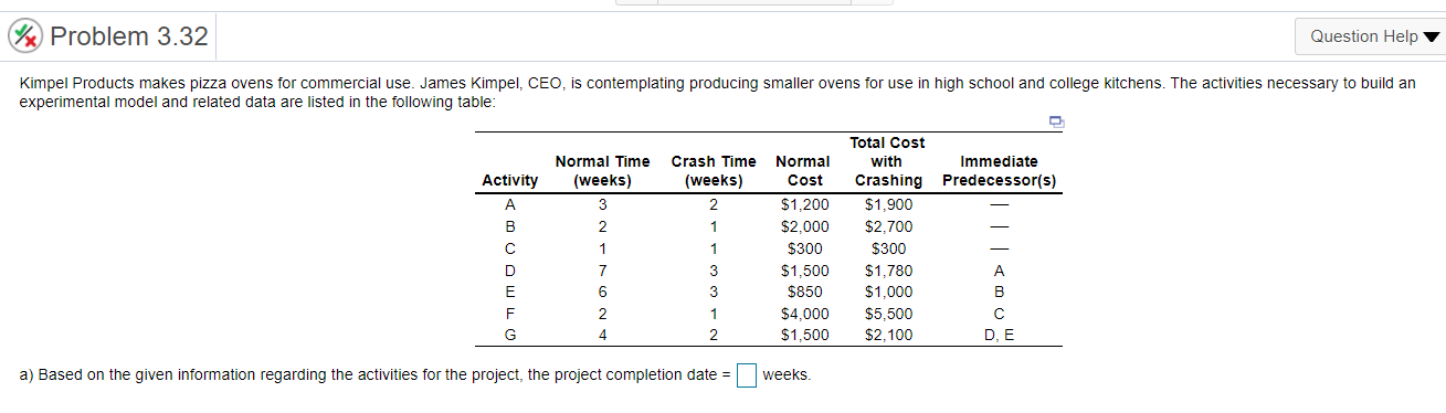 Can you tell the weeks between each path? there