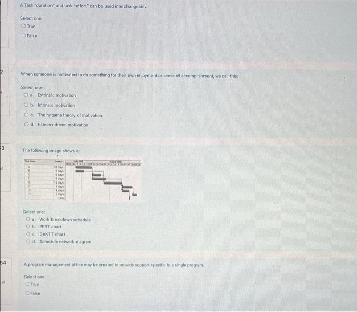 3 54 of A Task "duration" and task "effort" can