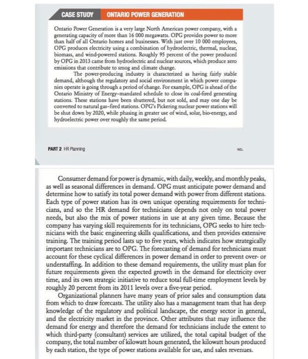 the question is from human resource planning .