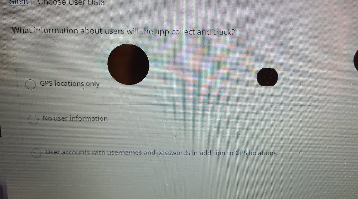 Q Module 6 You Make the Decision Stem You work