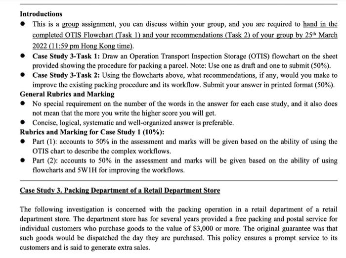 Introductions This is a group assignment, you can