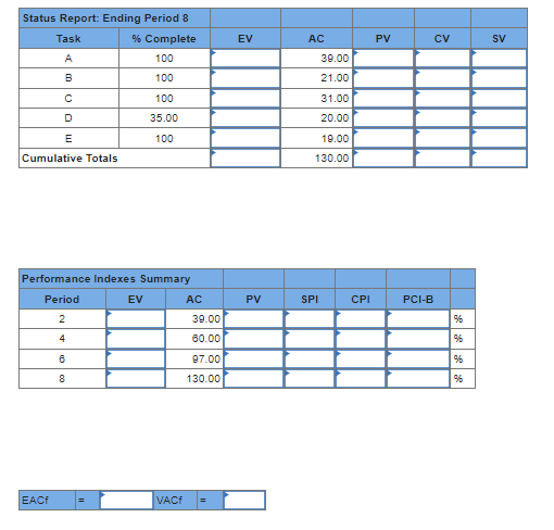 (Note: please use exact same values asked in