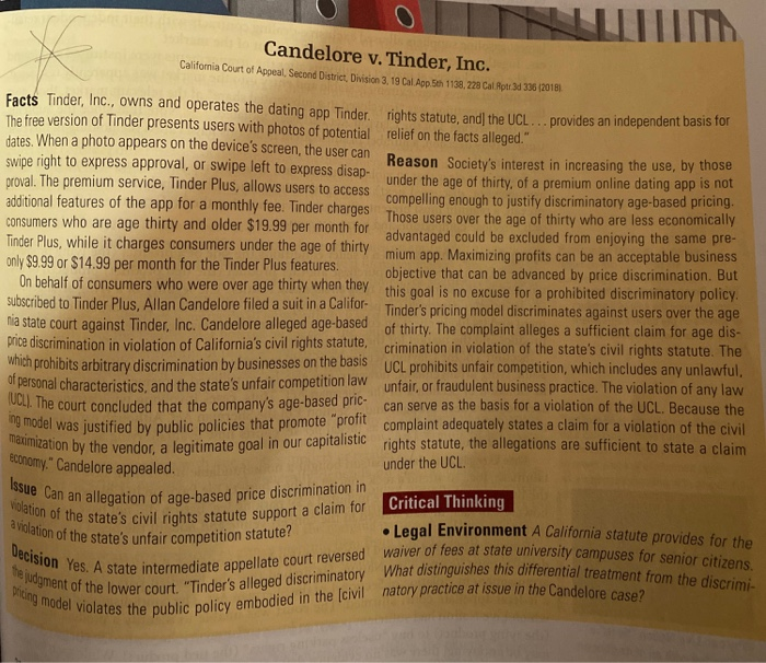 please read and solce the critical thinking