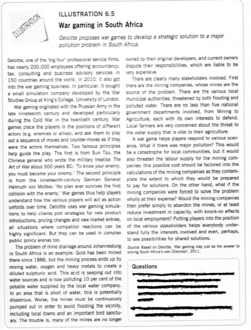 Q1. What are the limits and dangers to comparing