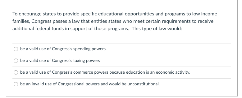 Question 8 2 pts You have a business