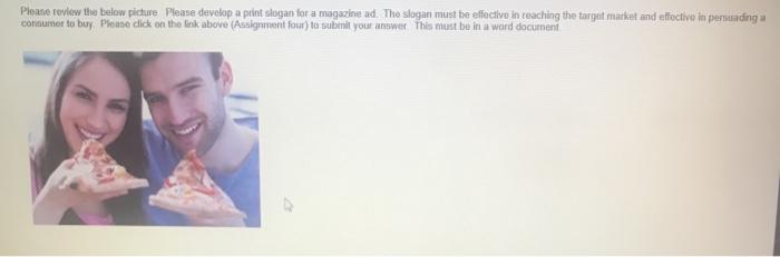 Please review the below picture Please develop a