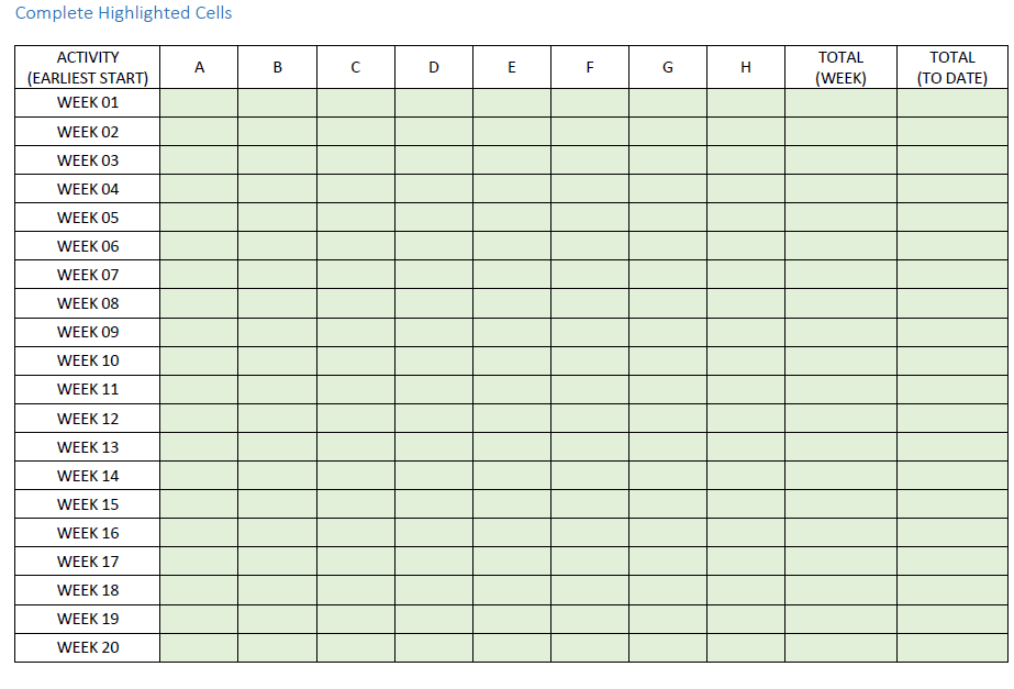 Please show the answer and formulas for ONLY the