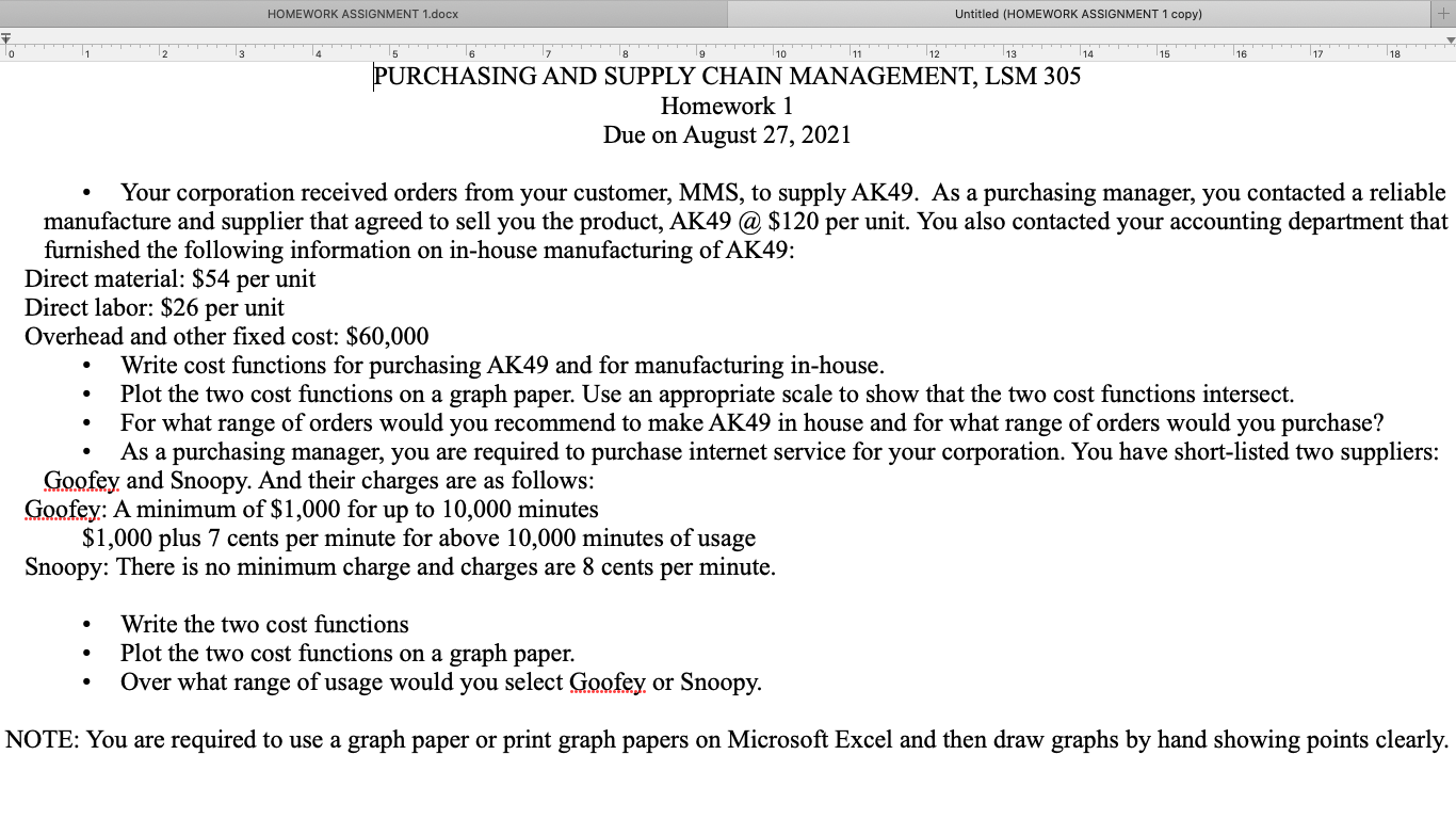 SHOW ALL WORK. HOMEWORK ASSIGNMENT 1.docx