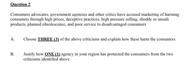 please answer questions A & B thoroughly in a