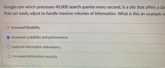 In class, we discussed why a relational database