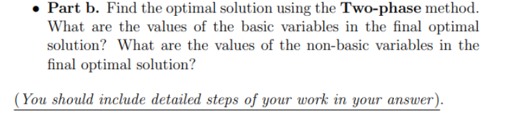 Consider the following LP model: maximize z =