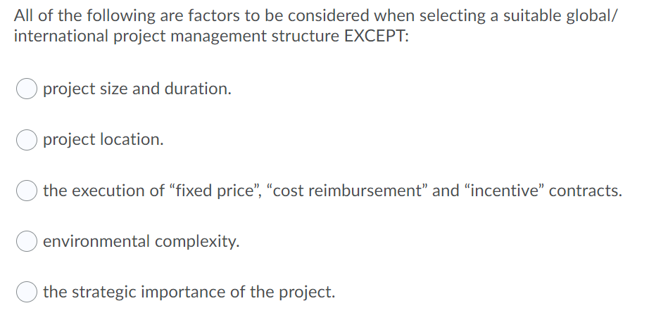 Question 42 (1 point) When it comes to