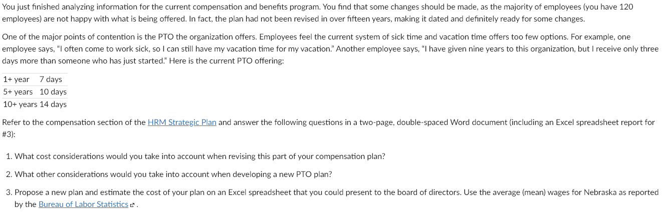 You just finished analyzing information for the