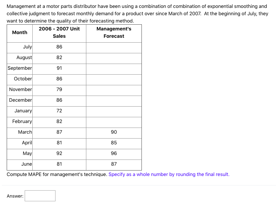 An Electric Company estimates its demand trend