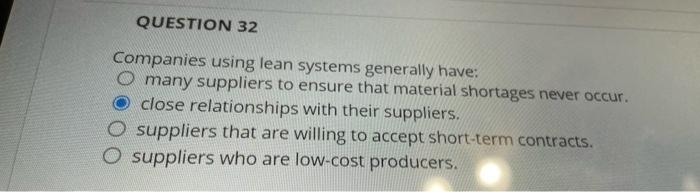 The advantages of JIT systems include all BUT