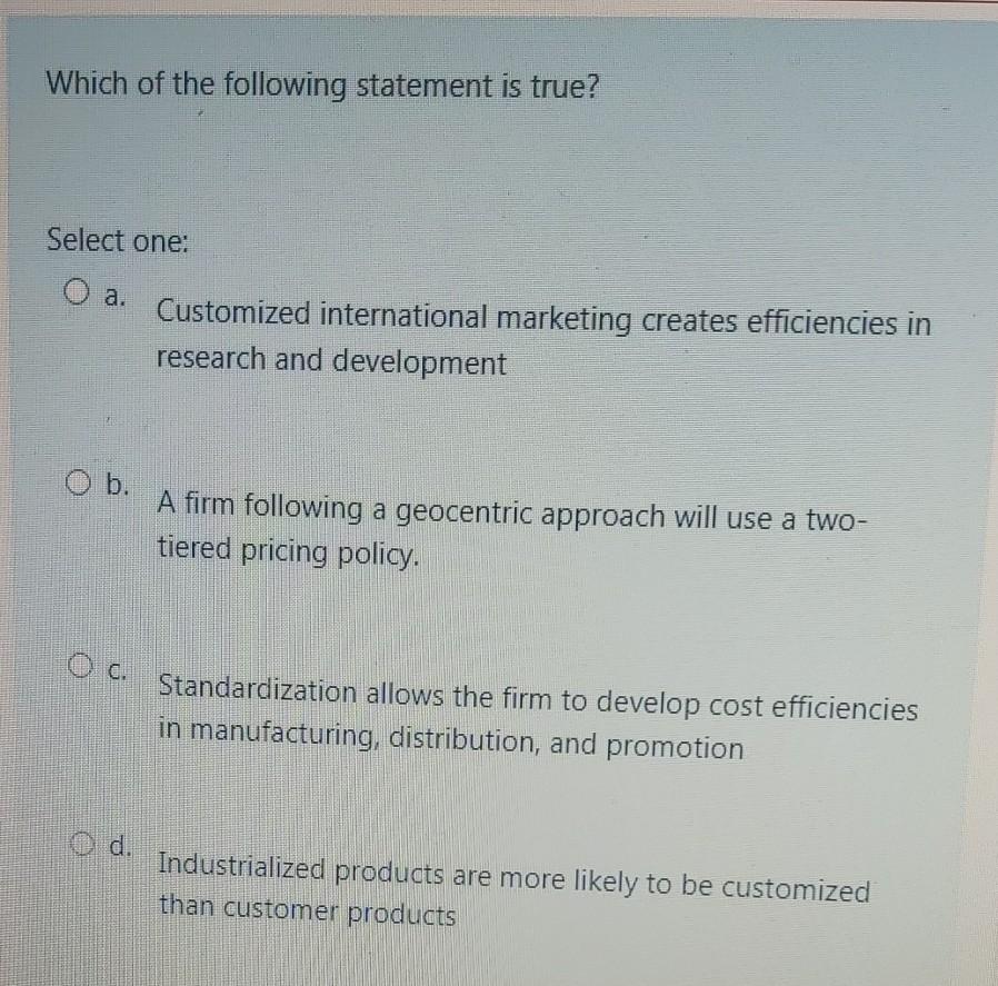 16 Which of the following statement is true?