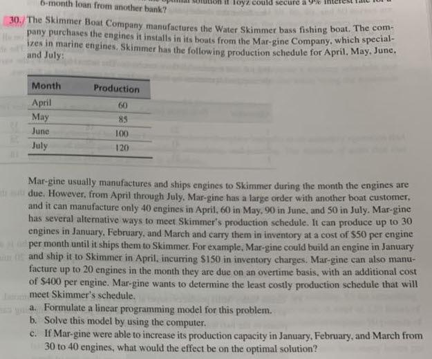 Id like to solve this in LINDO. Please do not