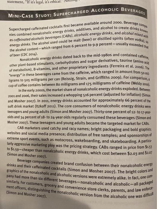 regulations are Do the beverage companies have an