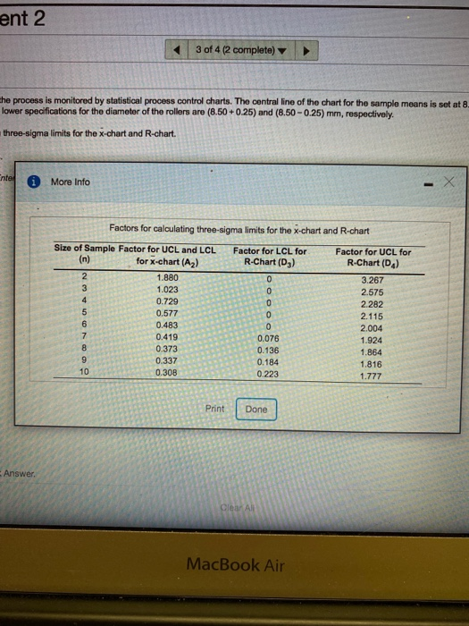 the 1st table is question 28 and the 2nd table is