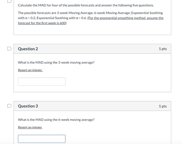 Back Forecasting ProblemData.xls 1 2 3 4 5 6 7 8
