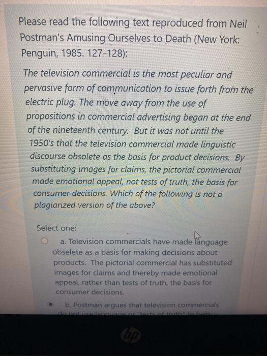 Please read the following text reproduced from