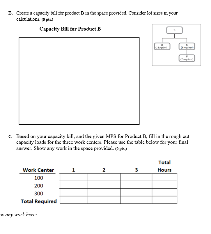 Problem 2 (20 Points) Below is information