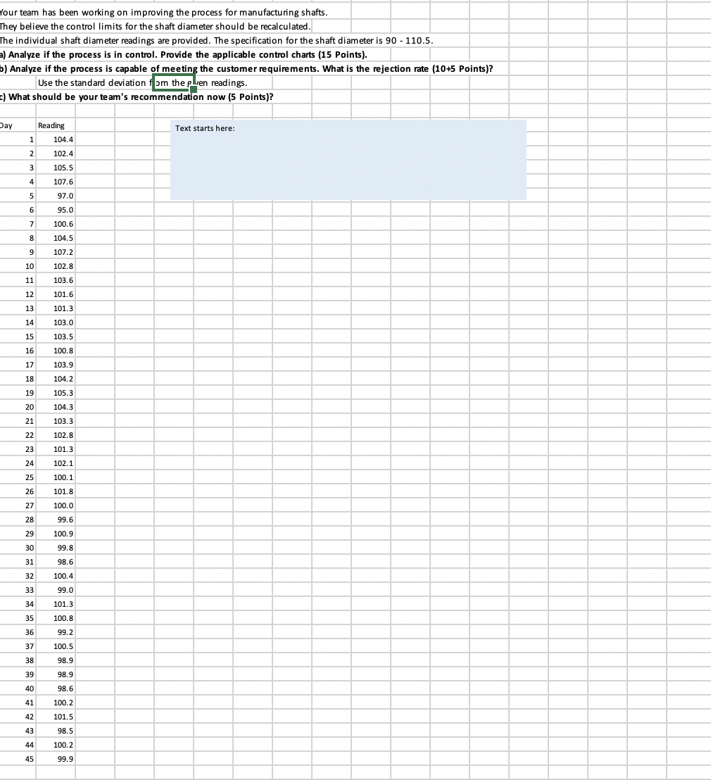 Your team has been working on improving the