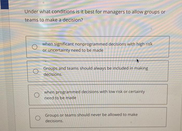 Which step in the decision-making model involves