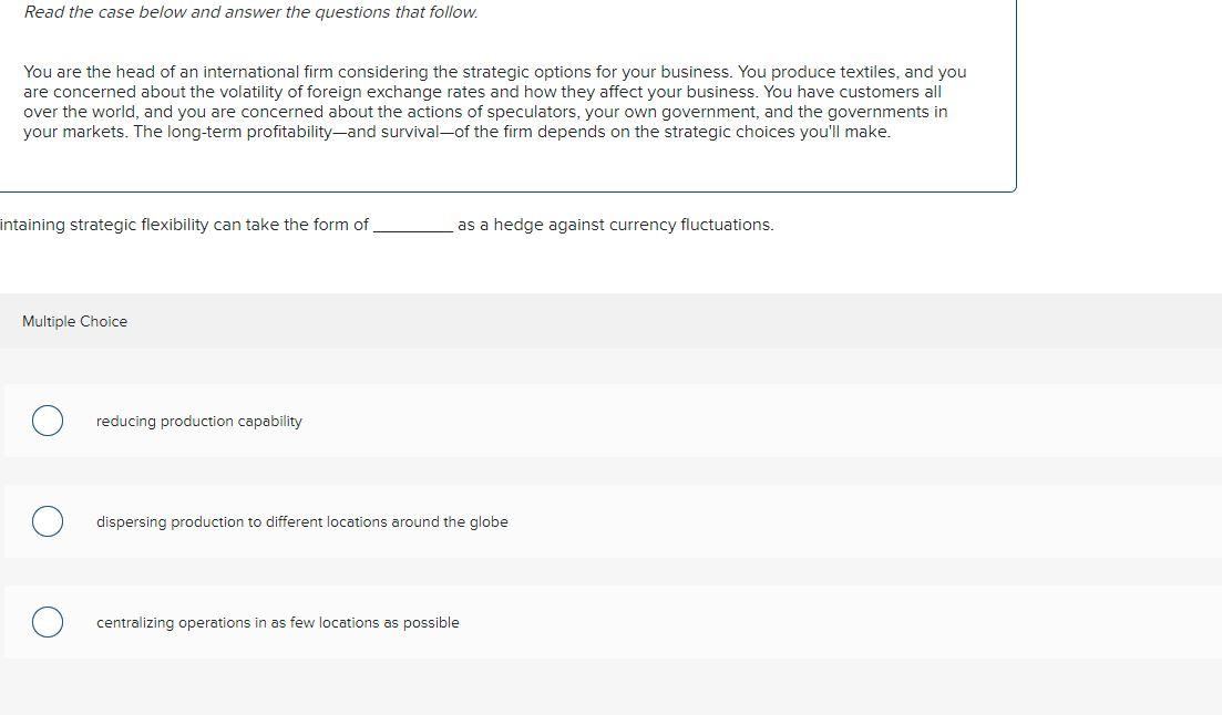 Read the case below and answer the questions that