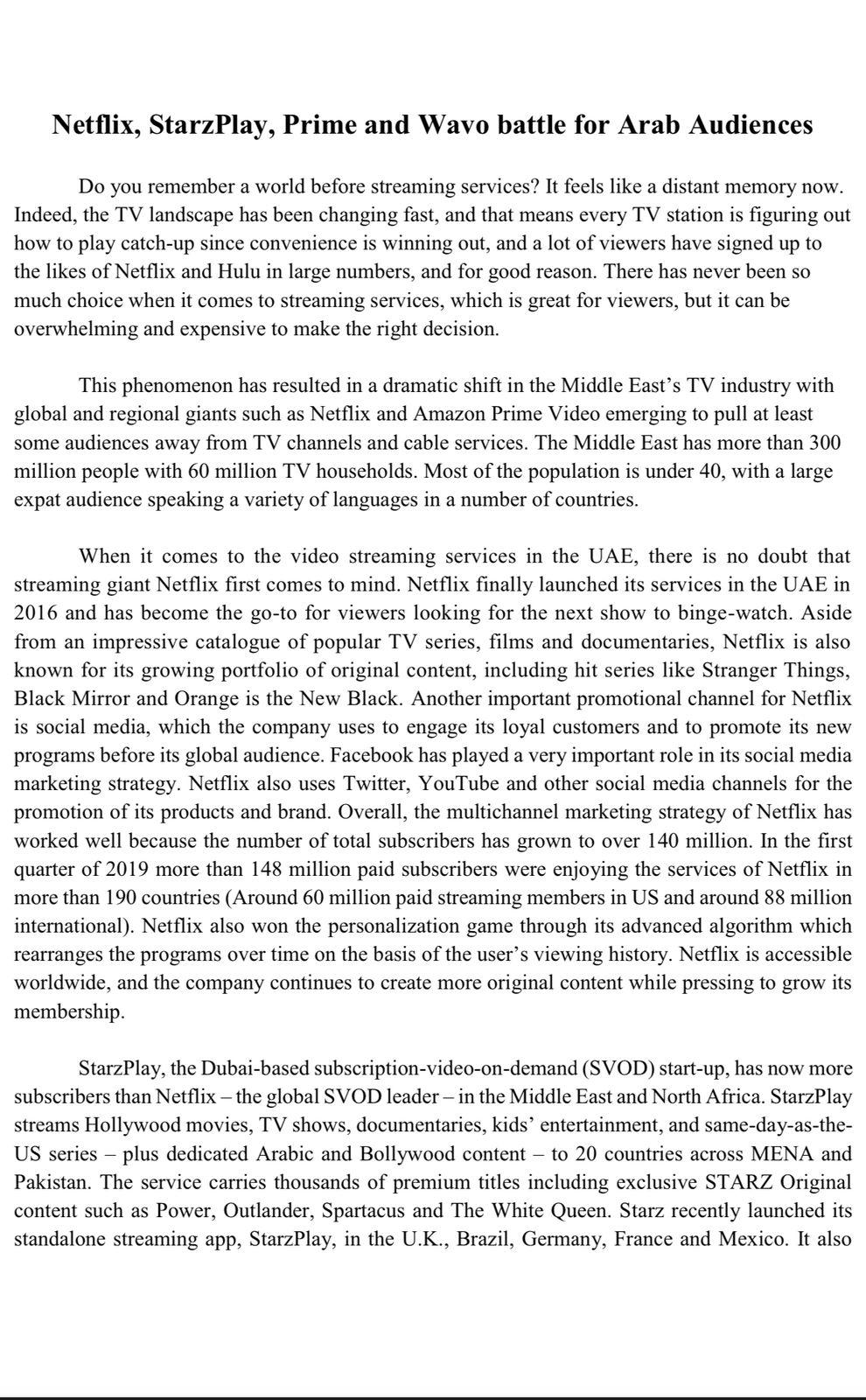 What do you think are the 2 factors that mostly