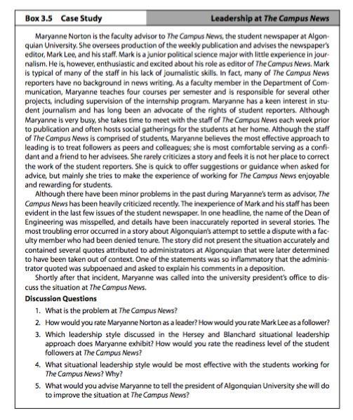 What type of situational leadership style is