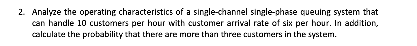 Submit your answers in a single Excel file with