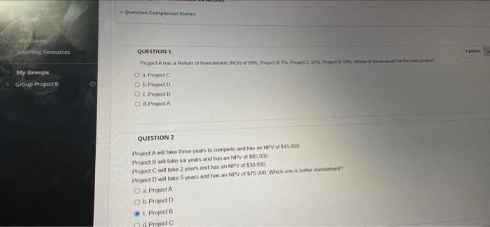 Gangh PMI My Grades Learning Resources My Groups