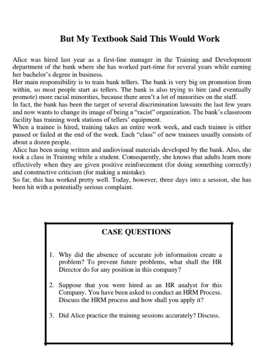 please i need this case solution But My Textbook