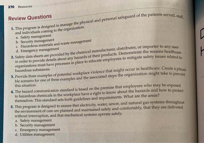 1. This program is designed to manage the