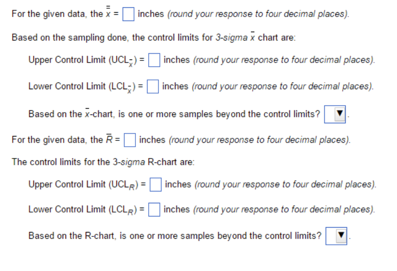 Sample Size, n Lower Range, D3 2 0 3 0 4 0 0 5 6