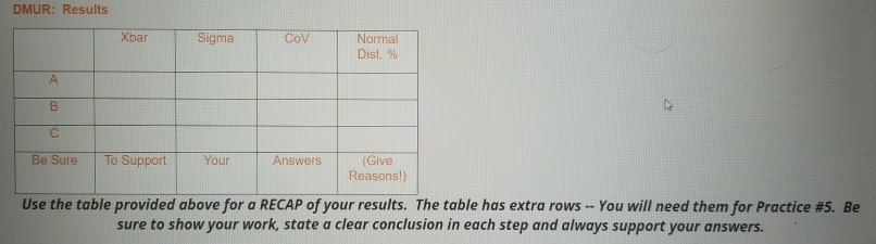 Do DMUR ONLY! PRACTICE 3 DMUR only Hudson Realty