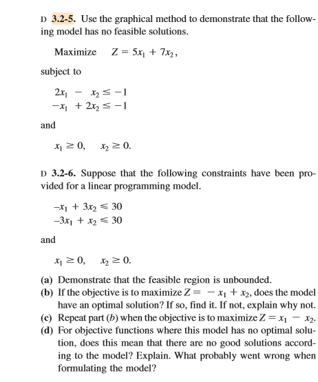 D 3.2-5. Use the graphical method to demonstrate