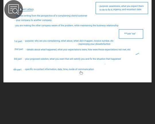 complaint letter to a business from a business