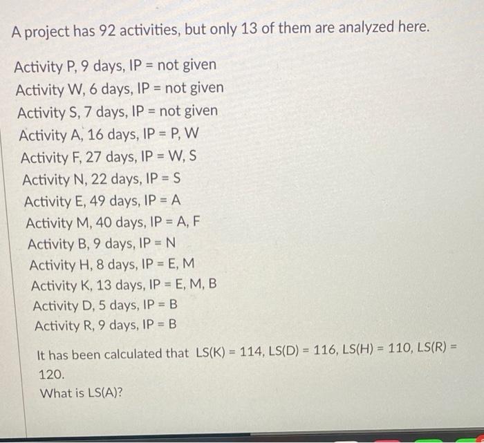 i keep gettinh incorrect error A project has 92