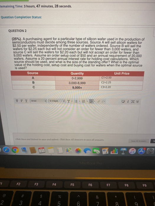 emaining Time: 3 hours, 47 minutes, 28 seconds.