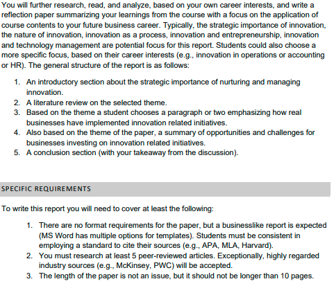 You will further research, read, and analyze,