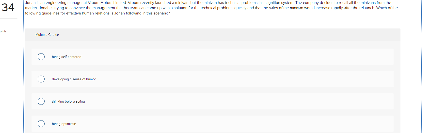 ollowing guidelines for effective human relations