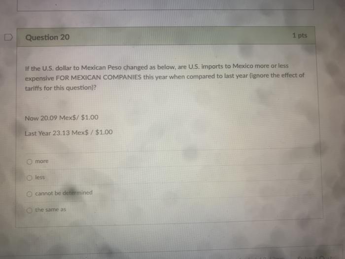 True False Question 19 1 pts In the article